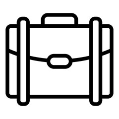 Travel Bag Icon in Line Style