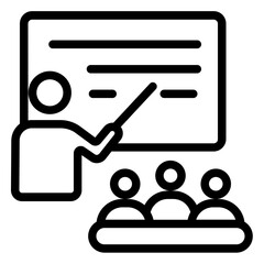 Class Icon in Line Style