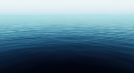 Fototapeta premium Calm Blue Water Ripples