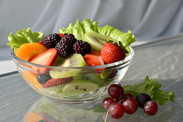 Vibrant Fruit Salad A Delicious and Healthy Mix