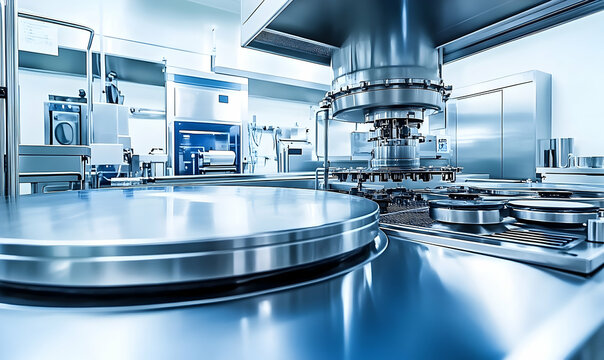 High tech industrial machinery steel and metal manufacturing process