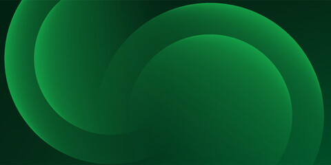 Abstract green gradient shapes background. Eps10 vector