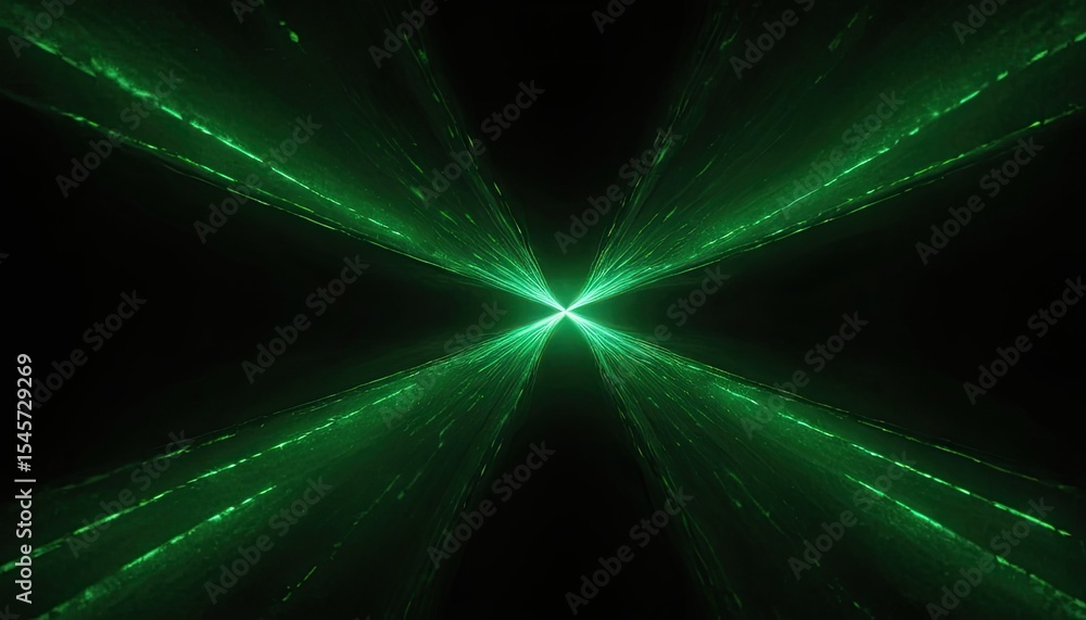 Poster green abstract sparkly background with soft waves and sparkles neon soft futuristic banner 5