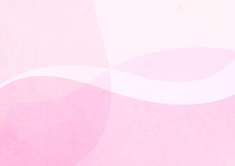ピンクのおしゃれな水彩風背景素材　イラスト　ベクター