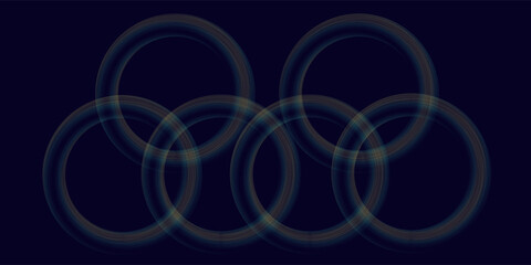 Abstract background with spiral circle lines, technology futuristic template. Vector illustration.