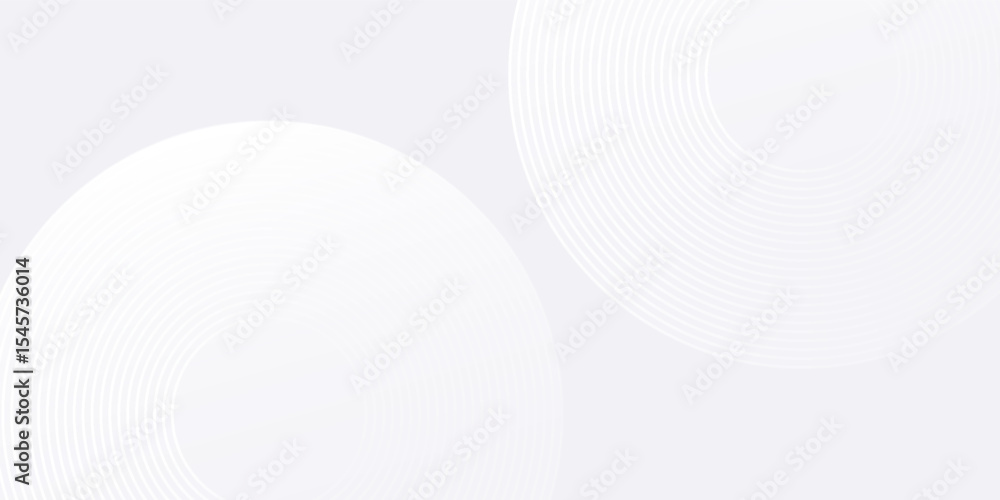 Poster abstract lines grey background with dynamic circle simple