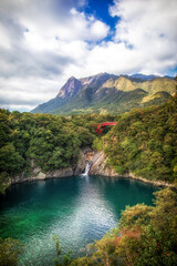 Waterfalls and natural scenery of Yakushima Island, Kagoshima Prefecture, Japan