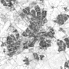 Naklejka premium 3D illustration of city and urban in Eindhoven Netherlands