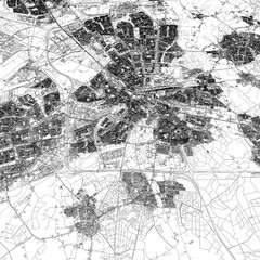 Fototapeta premium 3D illustration of city and urban in Eindhoven Netherlands