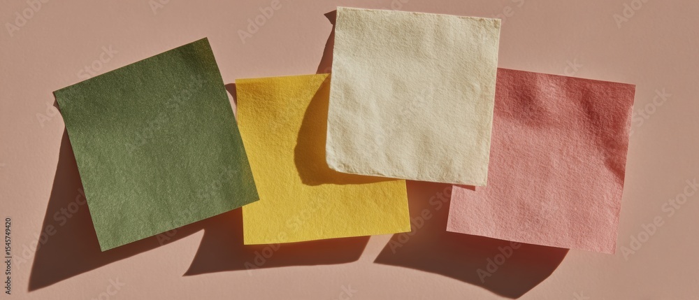 Aufkleber transparent counting sticky notes with smooth texture and adhesive edge in minimalist workspace for 