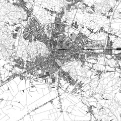 Fototapeta premium 3D illustration of city and urban in Ljubljana Slovenia