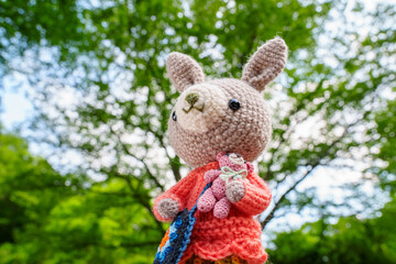 動物のあみぐるみ　信州旅行