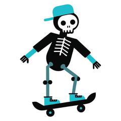 Skater skeleton