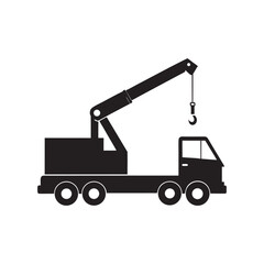 truck crane and truck