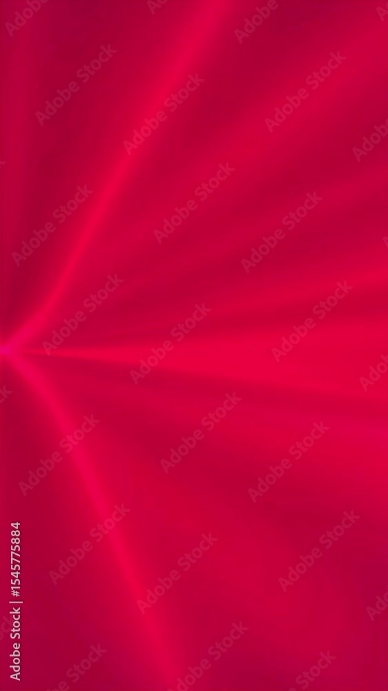 Aufkleber dynamic red light rays emanating from center in abstract video