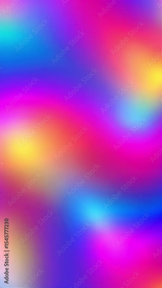 Poster abstract video of vibrant colors blending smoothly across the frame