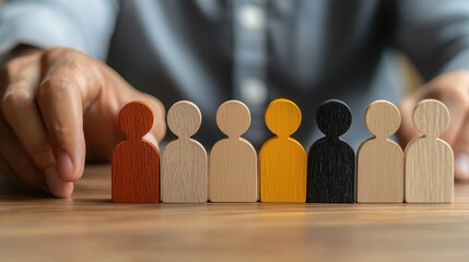 HR manager working with senior leaders to align talent strategies with business goals