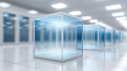 Fototapeta premium The logic-based architecture behind artificial intelligence systems. Neural network and machine learning.