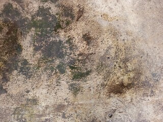 Heavily Stained and Textured Concrete Surface Background