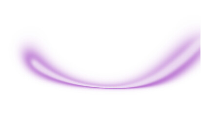 Abstract purple glow curve effect with smooth gradient and blur on white background. Ideal for modern digital art, web UI, branding, presentations, or minimal futuristic compositions. © Sk