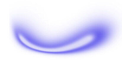 Abstract purple glow curve effect with smooth gradient and blur on white background. Ideal for modern digital art, web UI, branding, presentations, or minimal futuristic compositions.