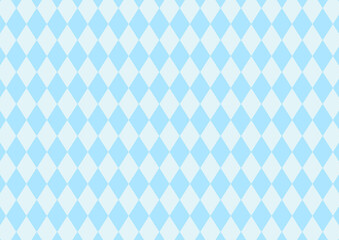 水色のダイヤ柄の背景素材　イラスト　ベクター