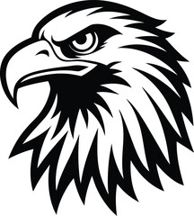 Majestic Eagle Bird Emblem
