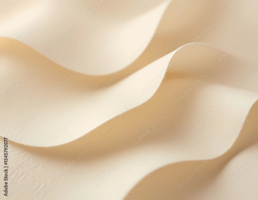 Aufkleber light cream paper texture background with organic abstract layers in minimal style