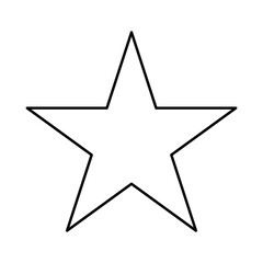 star geometric shapes icon