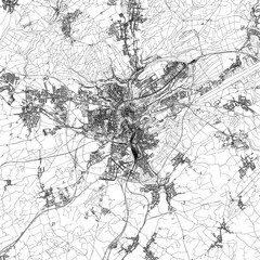 Naklejka premium 3D illustration of city and urban in Luxembourg