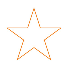Obraz premium star geometric shapes icon