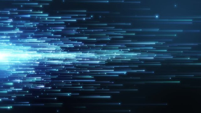 Light Trail HORIZONTAL 60 FPS
Abstract cold tech blue light trail creative cosmic background.  - Powered by Adobe