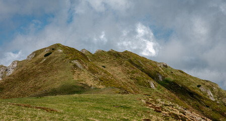 high mountain landscape