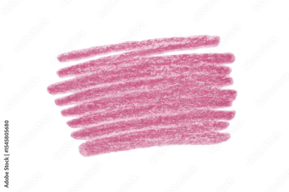 Poster pastel pink scribble creating textured, vibrant graphic design element with artistic energy, floatin