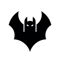 Bat Logo. Icon design. Template elements
