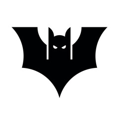 Bat Logo. Icon design. Template elements
