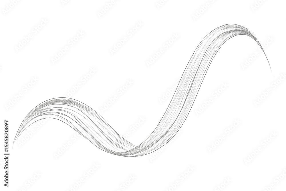 Poster white smoke wave effect with transparent background, perfect for adding a touch of mystery and elega