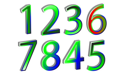  Spring Bloom Number Set – Colourful Floral Digit Vector
.vector illustration of a letter a