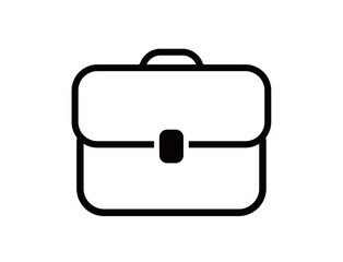 School Icon 16B : bag, briefcase, suitcase, case, business, leather,