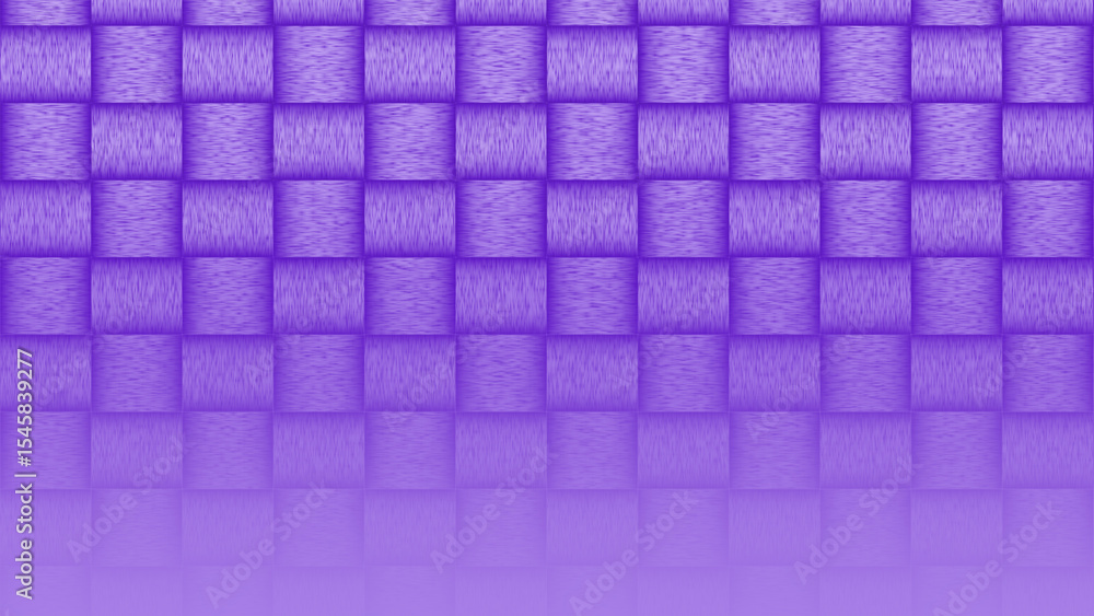 Poster simple and classy square thread pattern grid looped background, purple gradient background