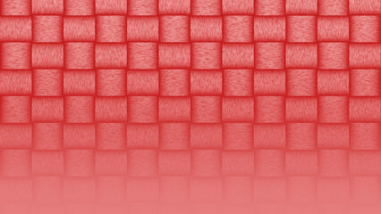 Simple and classy square thread pattern grid looped background, Red gradient background
