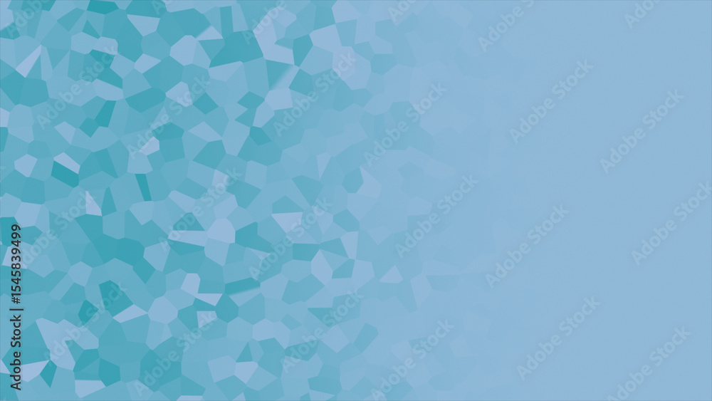 Poster simple and classy abstract pattern cyan background, minimal geometrical white gradient background
