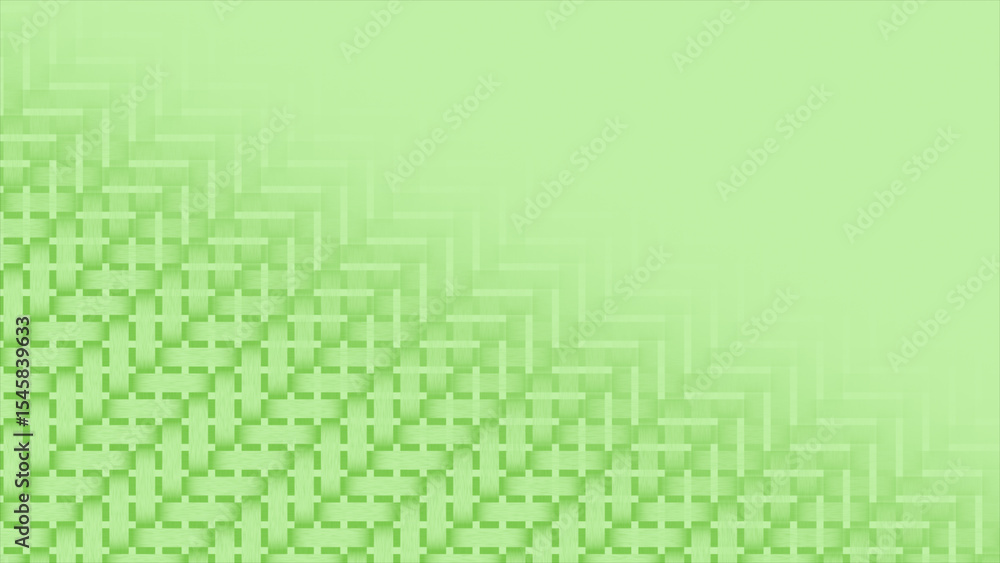Poster simple and classy abstract pattern lime green background, minimal geometrical white gradient backgro