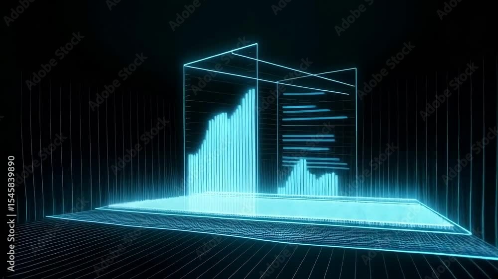 Poster a hand reaches out to touch a glowing digital screen displaying a checklist and data