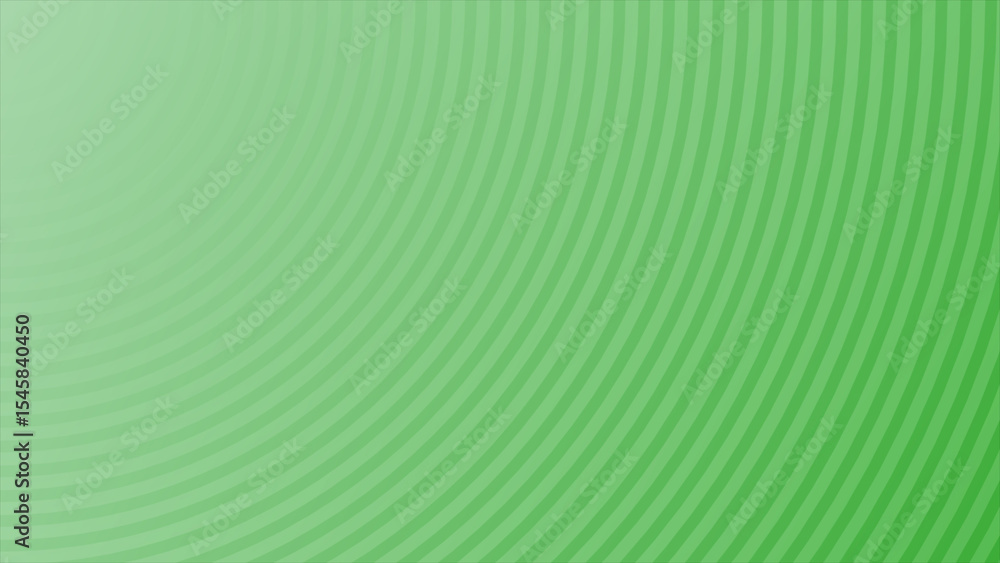 Poster green gradient background with moving repeating lines wave background