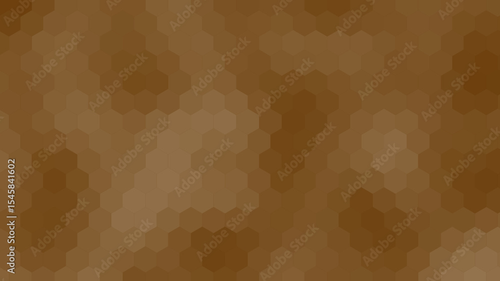 Poster simple and classy orange color hexagonal shape tiles background, hexa shapes geometrical background