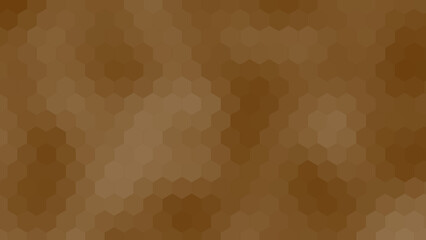 Simple and classy Orange color hexagonal shape tiles background, hexa shapes geometrical background