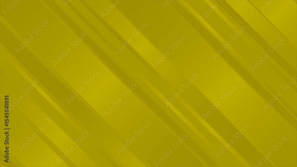 Poster yellow color shiny diagonal stripes minimal geometrical loop able background