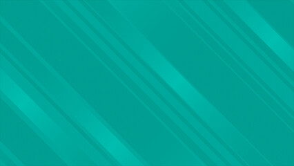 Cyan color shiny diagonal stripes minimal geometrical loop able background