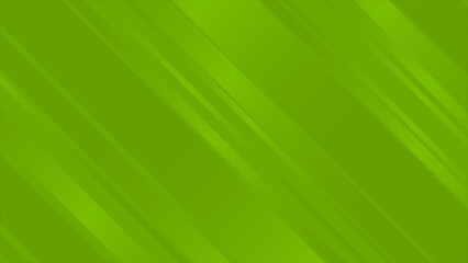 Lime green color shiny diagonal stripes minimal geometrical loop able background